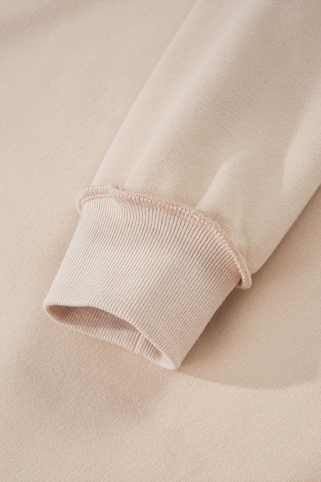 Carrot Oversized Reversible Sweatshirt Drop Shoulder Mock Neck Women S-XL