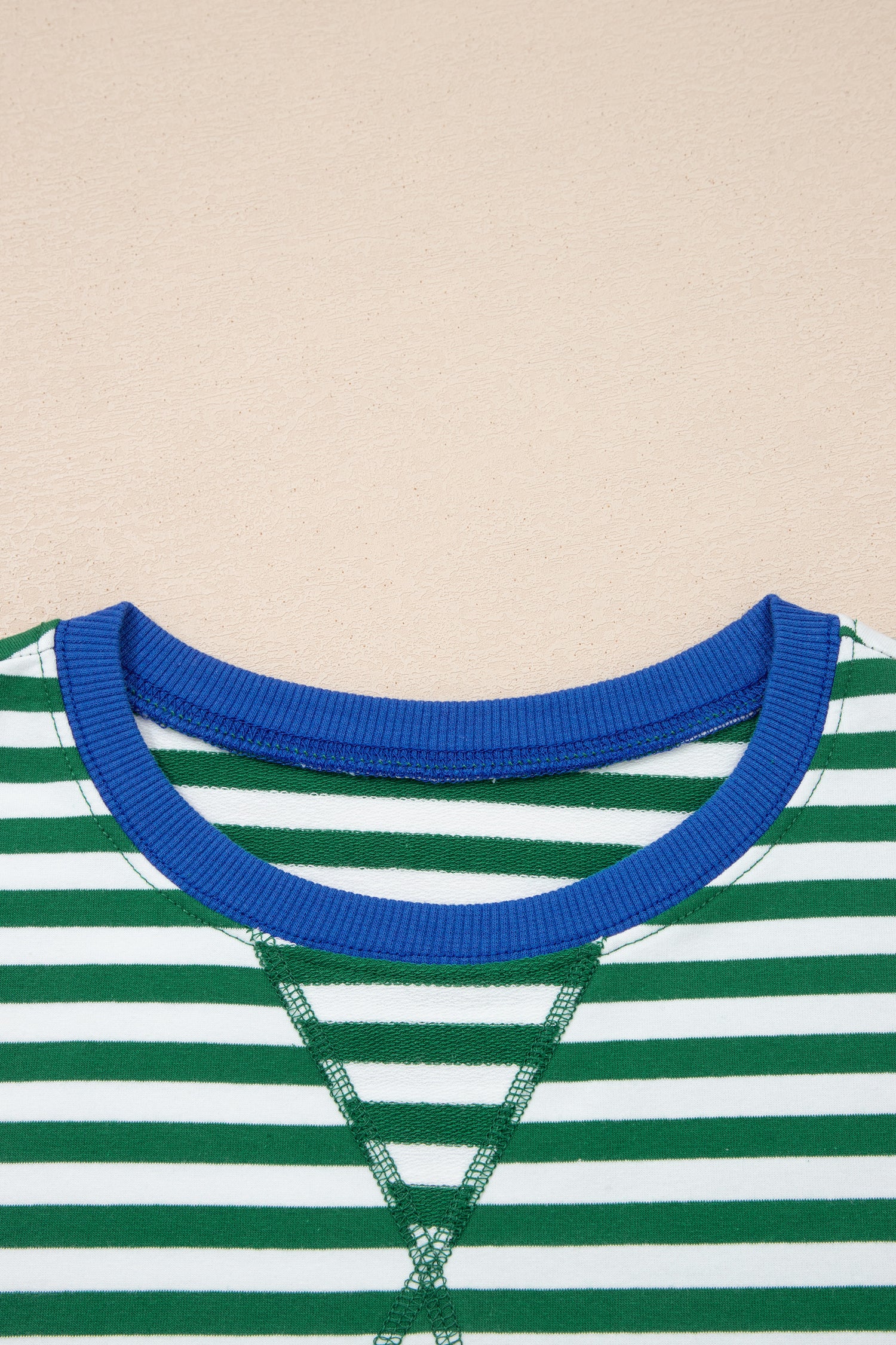 Shop Stripe Drop Shoulder Terry Short Set | Casual Co-ord S-XL at LivelyLooks