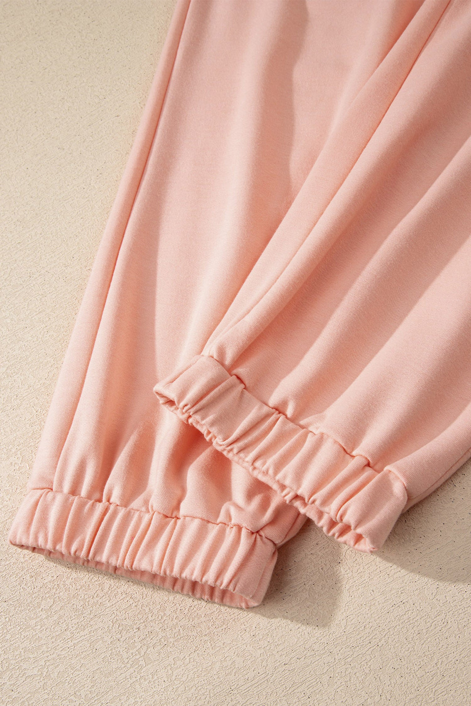 V-Neck Tee & Drawstring Pant Set | Apricot Pink, Mint Green, Bonbon & Beau Blue
