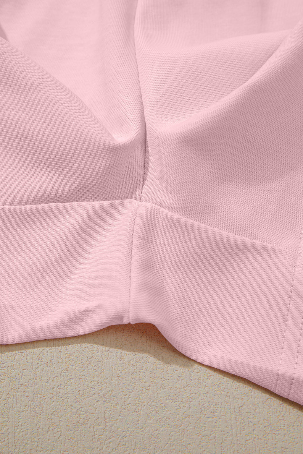Women's Stitched Detail Tank Top & Shorts Co-ord Set Pink Mist Blue S-XL
