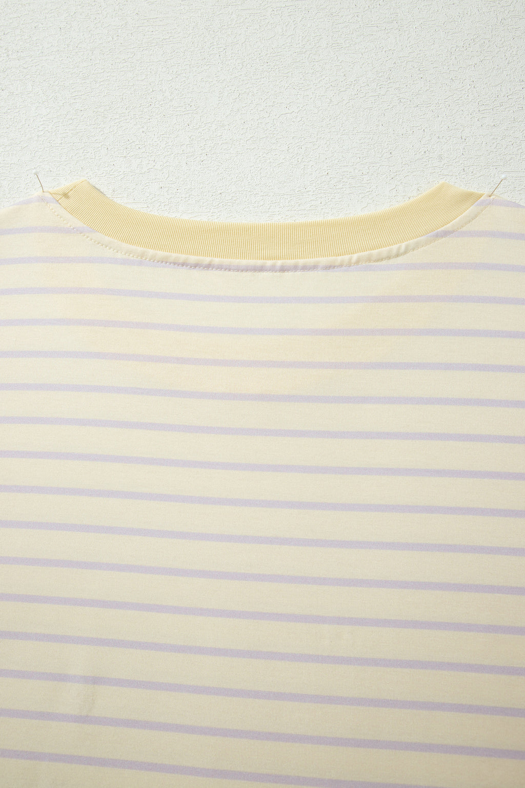 Yellow Stripe Relaxed Tee & Drawstring Shorts Co-ord Set | UK 8–22