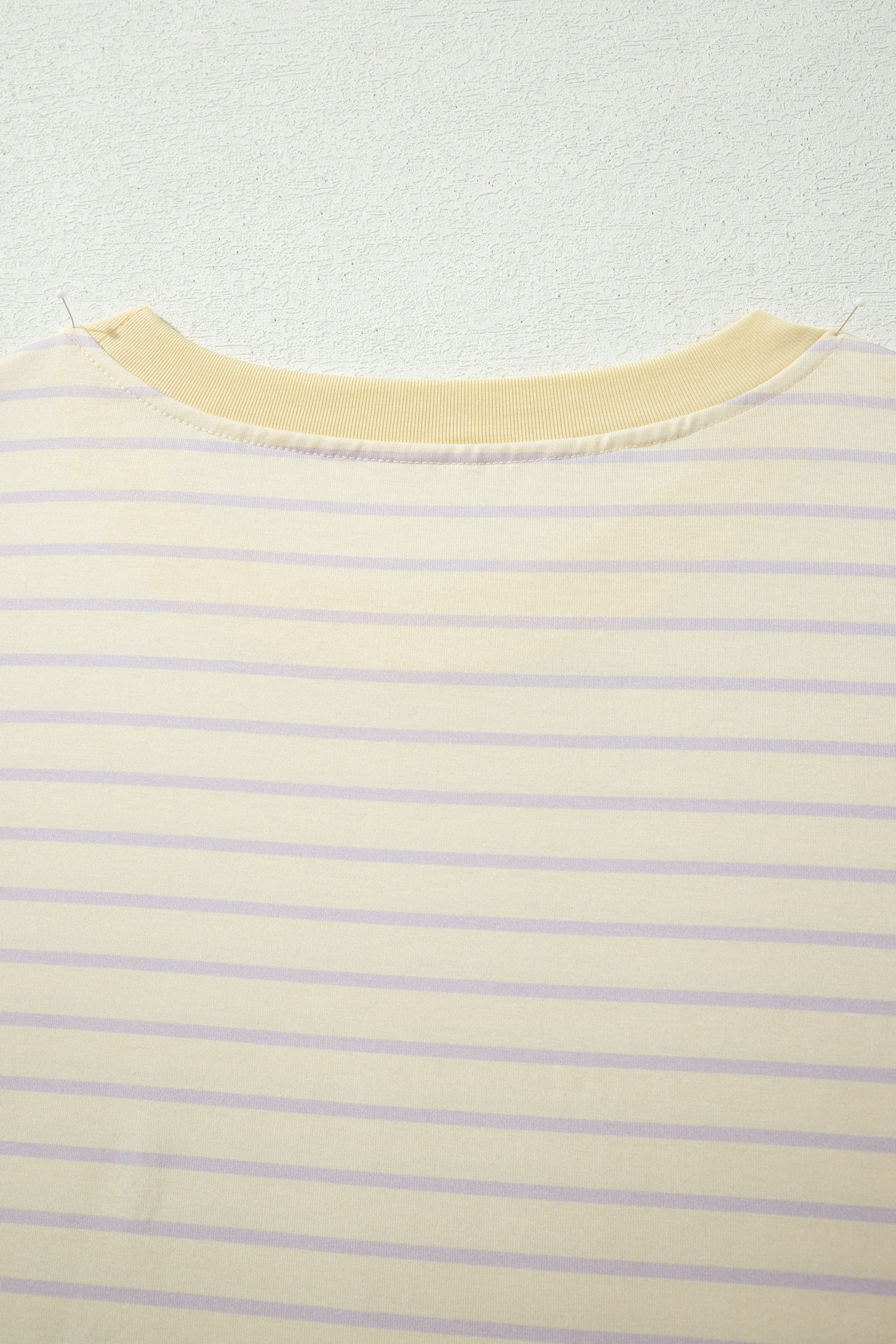 Yellow Stripe Relaxed Tee & Drawstring Shorts Co-ord Set | UK 8–22