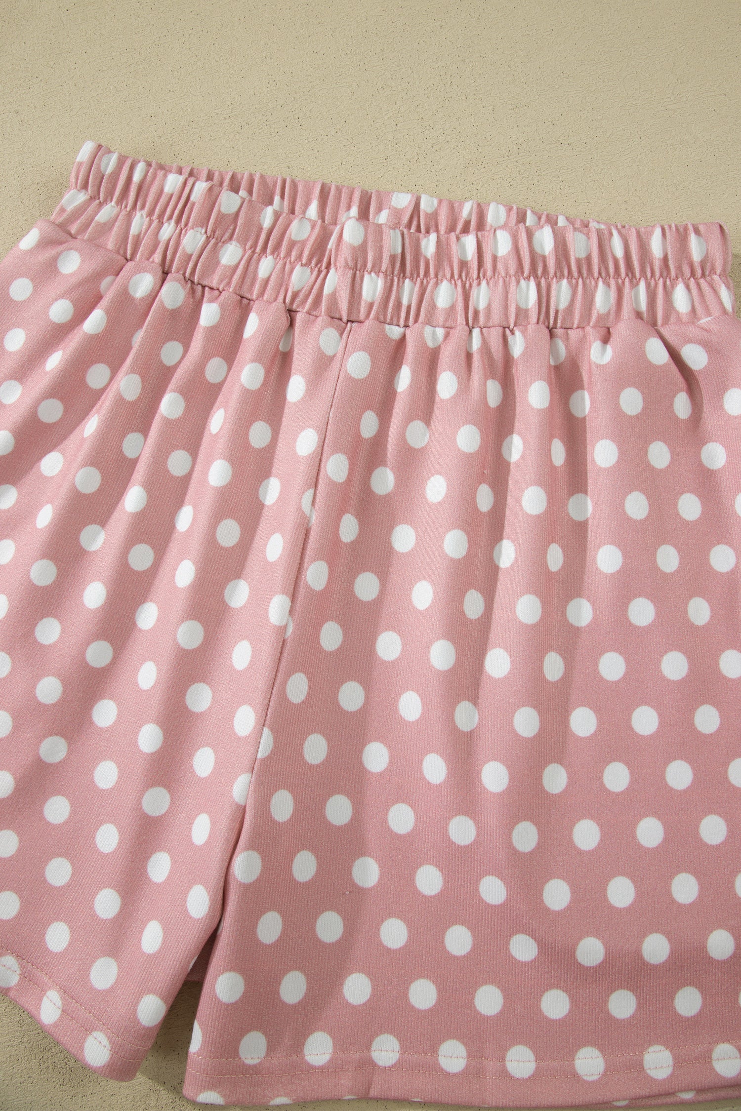 LivelyLooks Polka Dot Print Short Sleeve Top & Shorts Co-ord Set S-2XL women's fashion