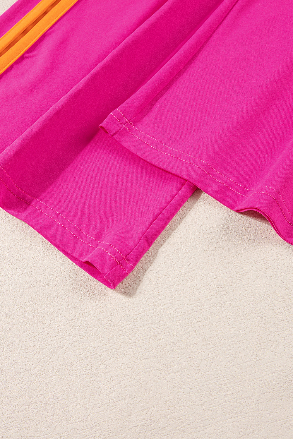 Colour Block Cap Sleeve Tee & Crop Wide Leg Trousers Set | 8 Colours