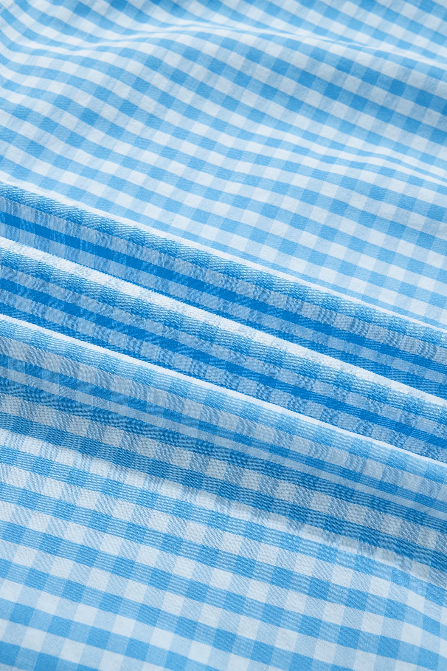 Women's Sky Blue Gingham Knot Back Ruffled Short Sleeve Maxi Dress at LivelyLooks