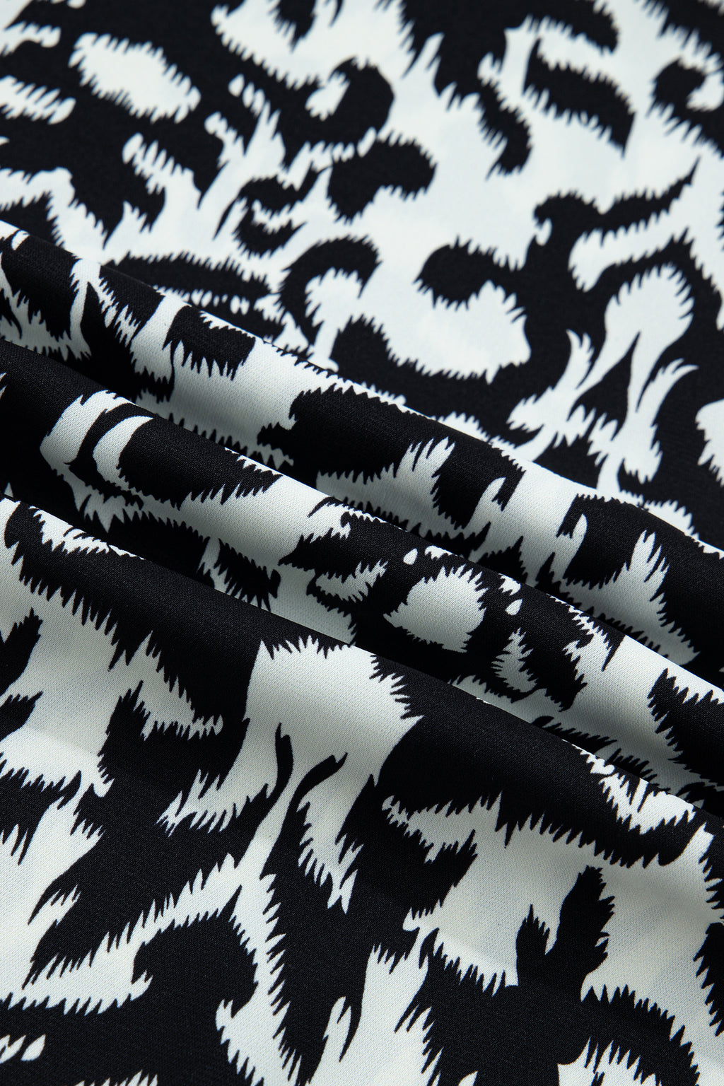 Shop Green Damask Print Ruffled Color Block Detail Half Sleeve Blouse at LivelyLooks