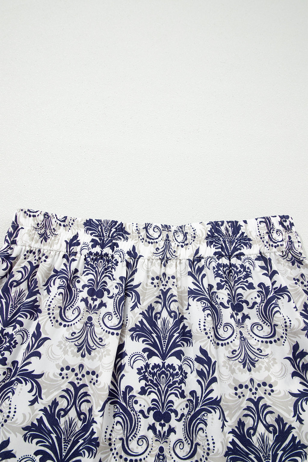 Bohemian Floral Print Tiered Split Maxi Skirt