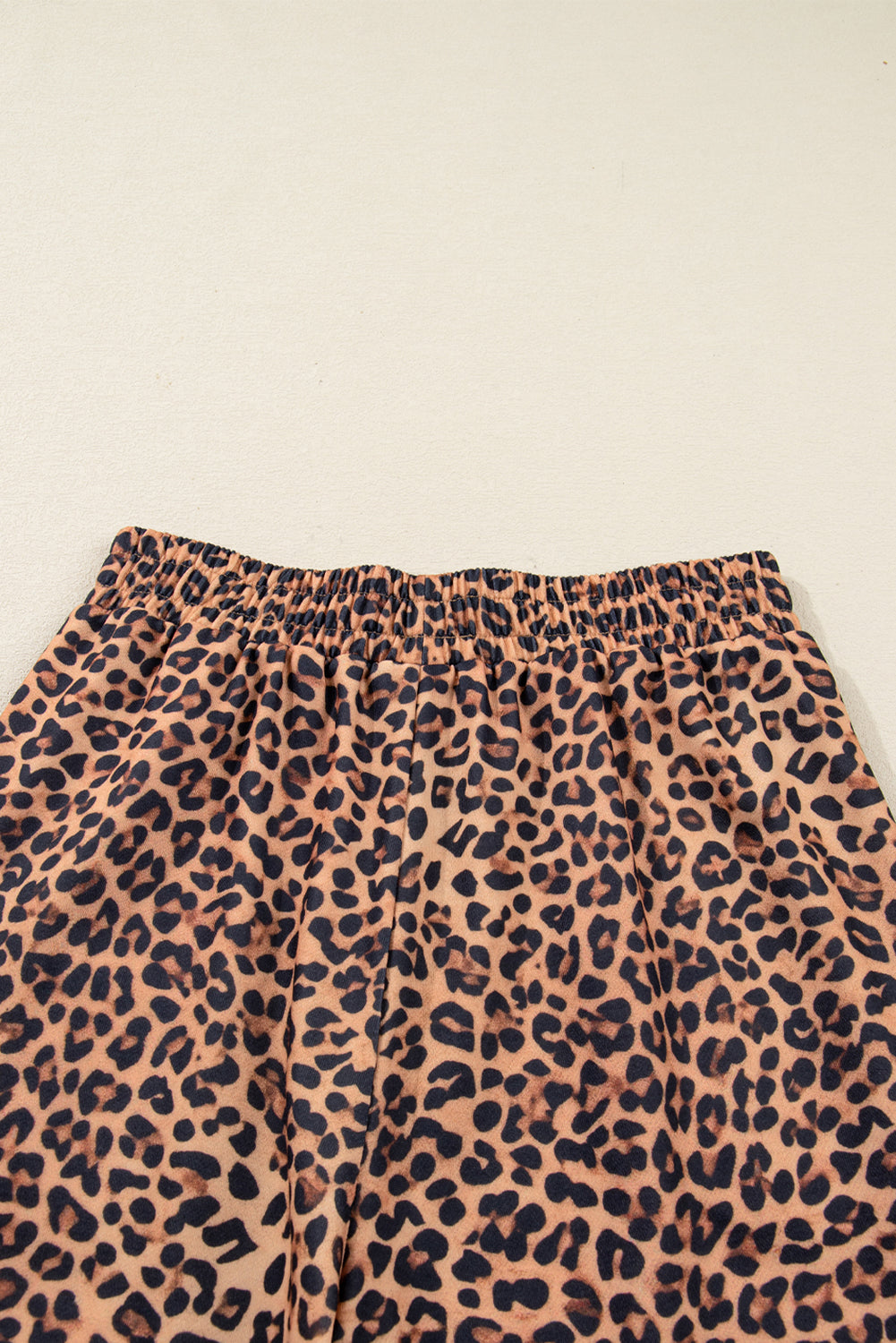 Khaki Leopard Pullover & Pants Set with Bow Embroidery | UK 8–22