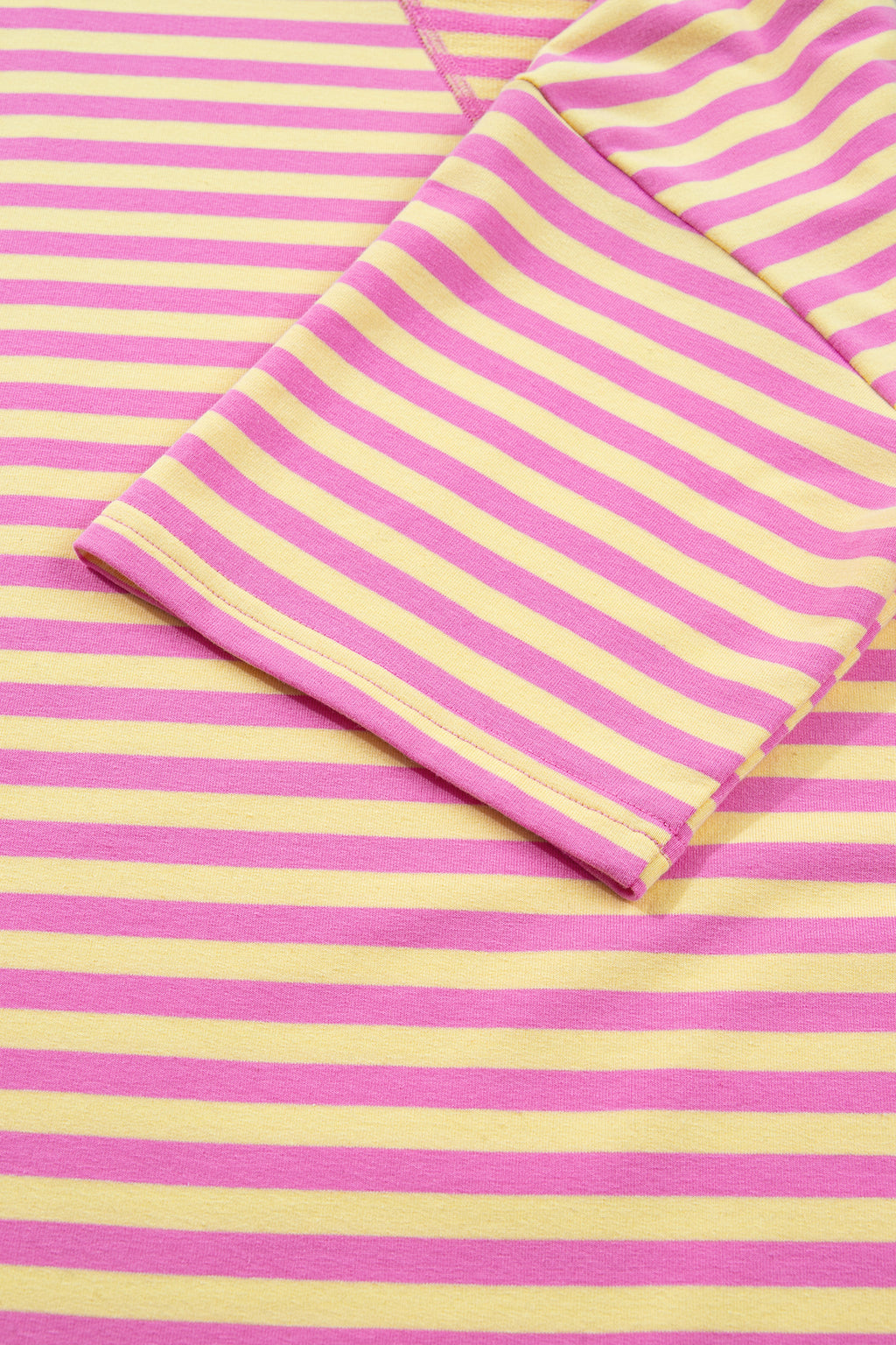 Shop Stripe Drop Shoulder Terry Short Set | Casual Co-ord S-XL at LivelyLooks
