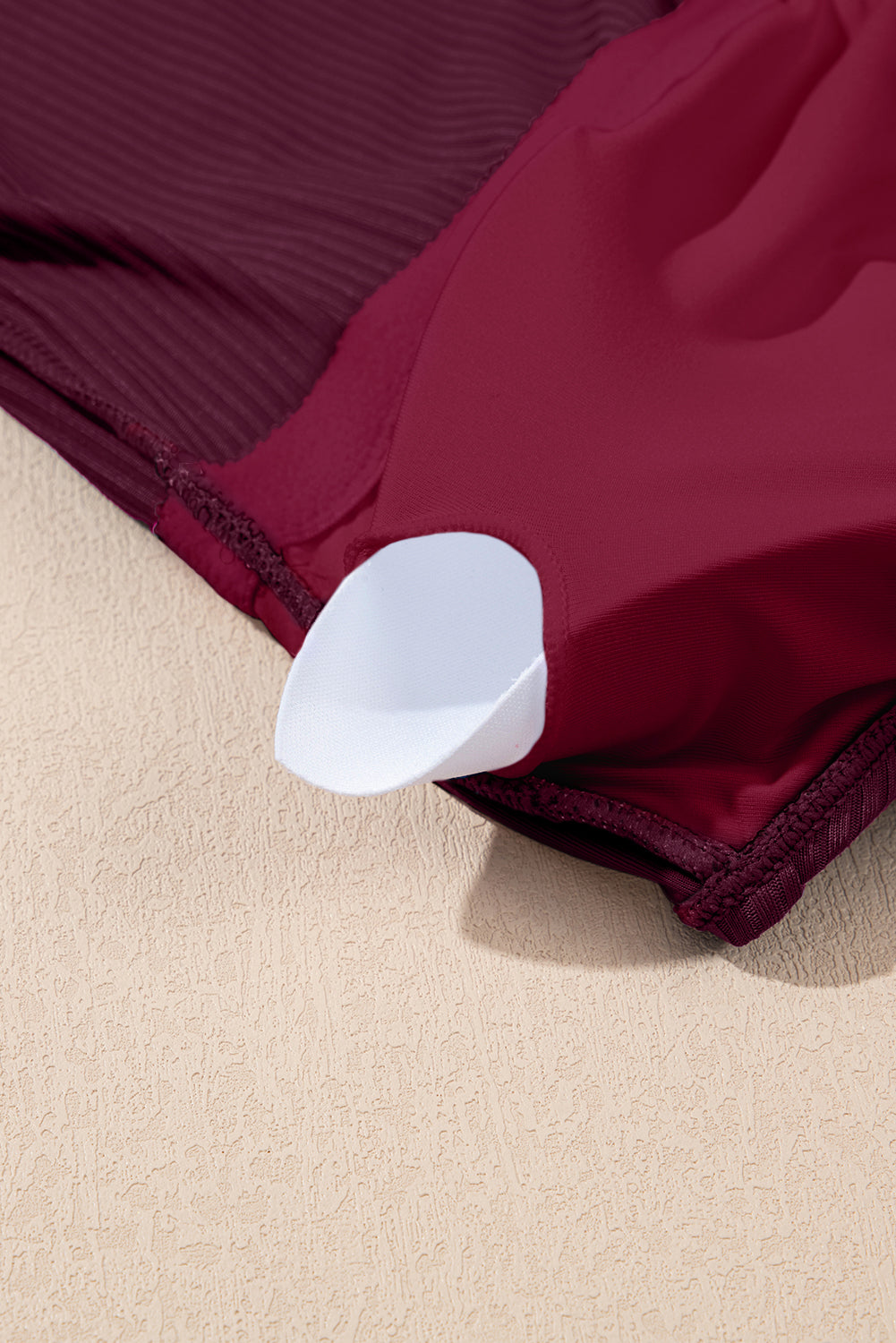Ribbed Knit Crossed Tank & Skort Tankini Set | Blue, Black, Burgundy & Navy | UK 8-22