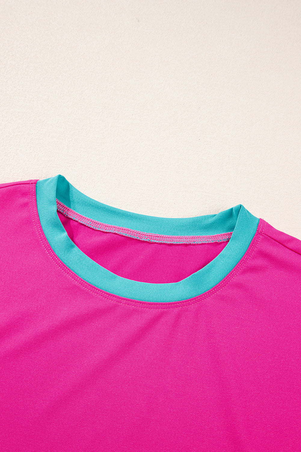 Colour Block Cap Sleeve Tee & Crop Wide Leg Trousers Set | 8 Colours