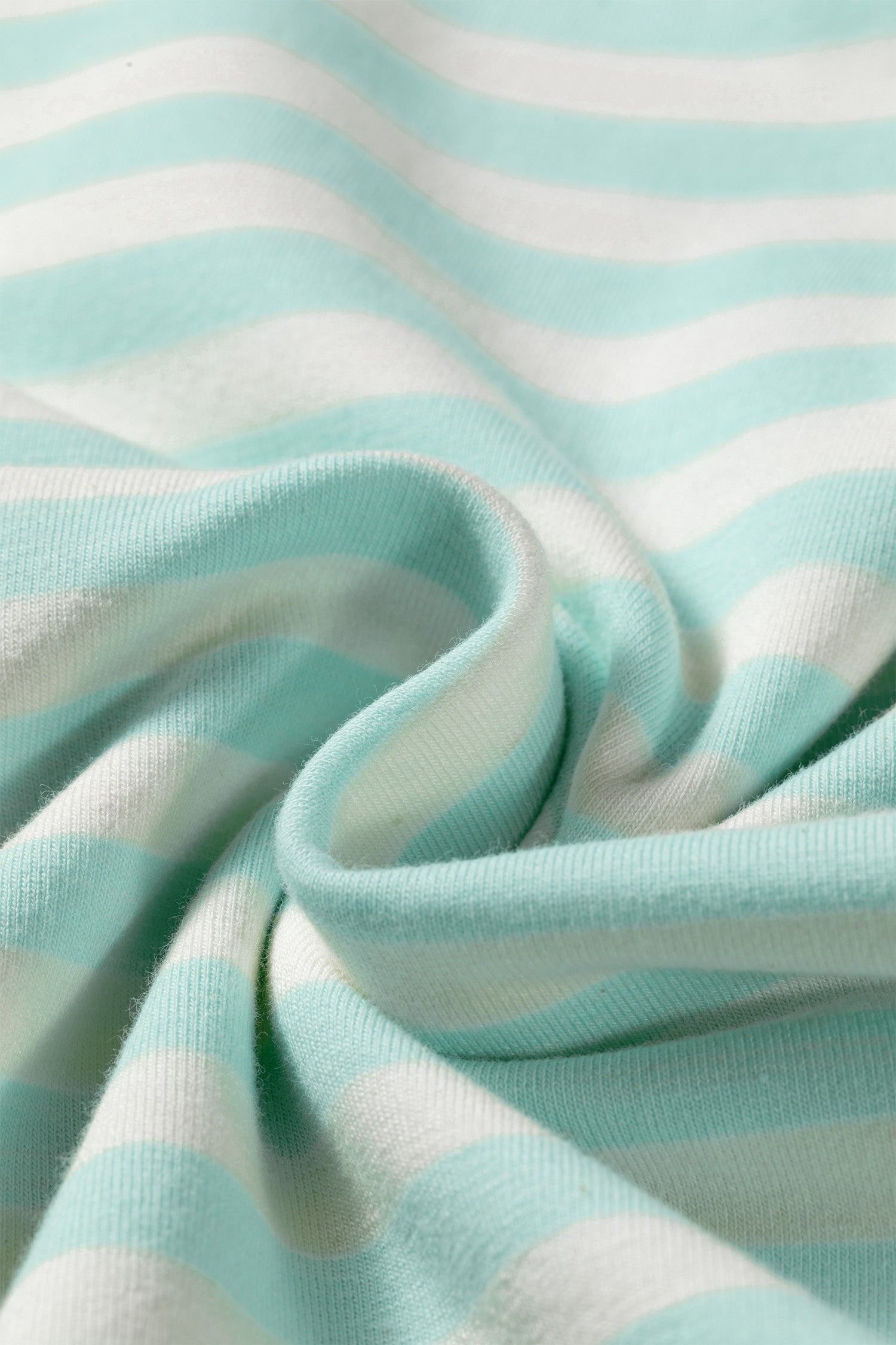 Green Stripe Ribbed Colour Block Half Sleeve Top & Mini Skort Set | UK 8–22