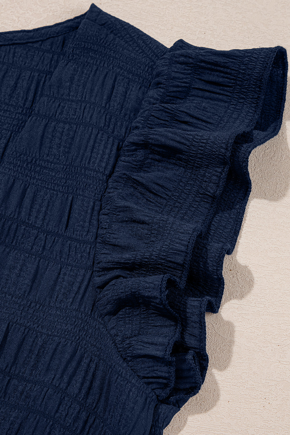 Textured Square Neck Top & Shirred High Waist Shorts Set | 5 Colours | UK 8–22