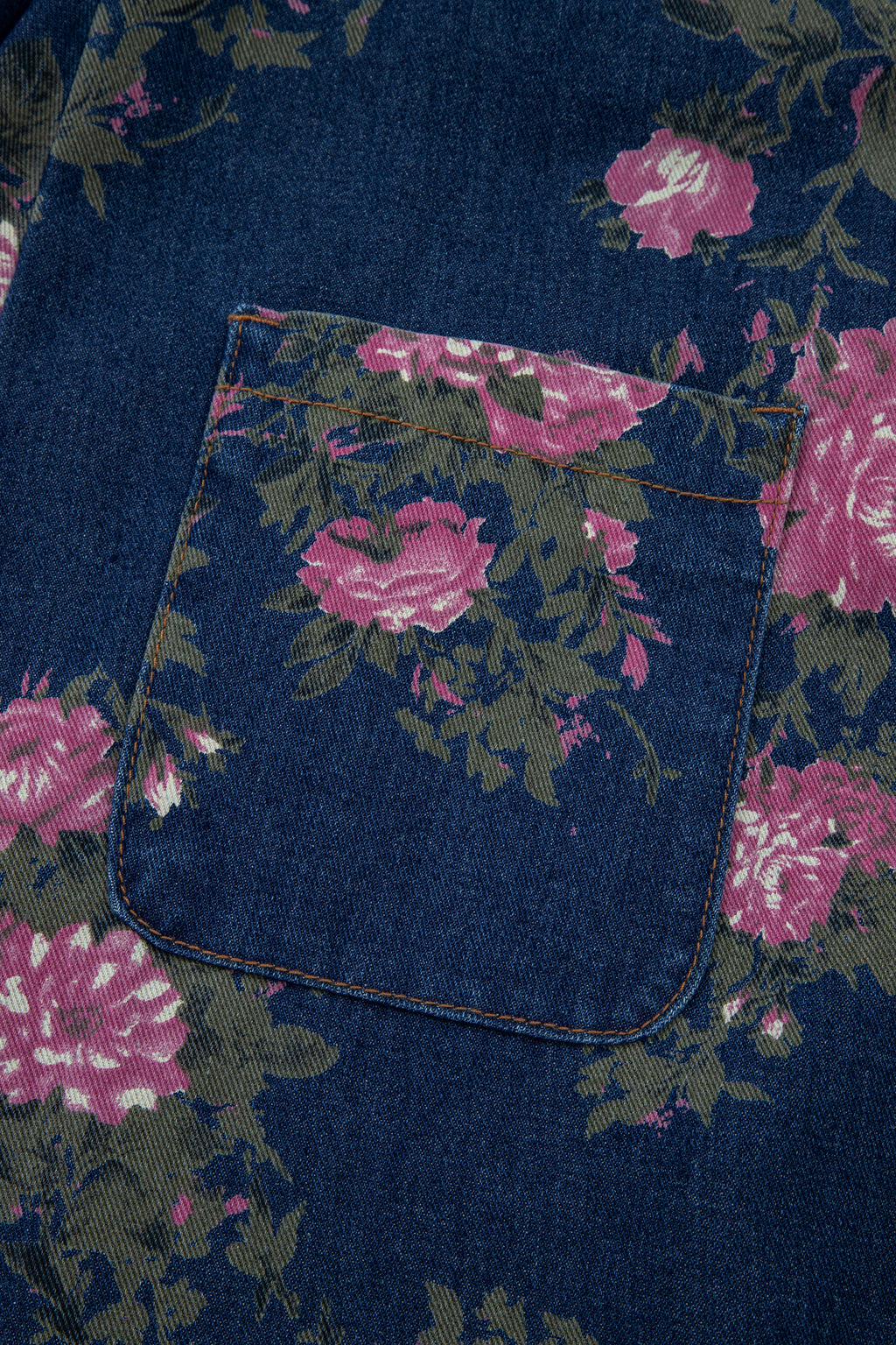 LivelyLooks Floral Print Pleated High Waist Wide Leg Denim Jumpsuit | S-XL women's fashion