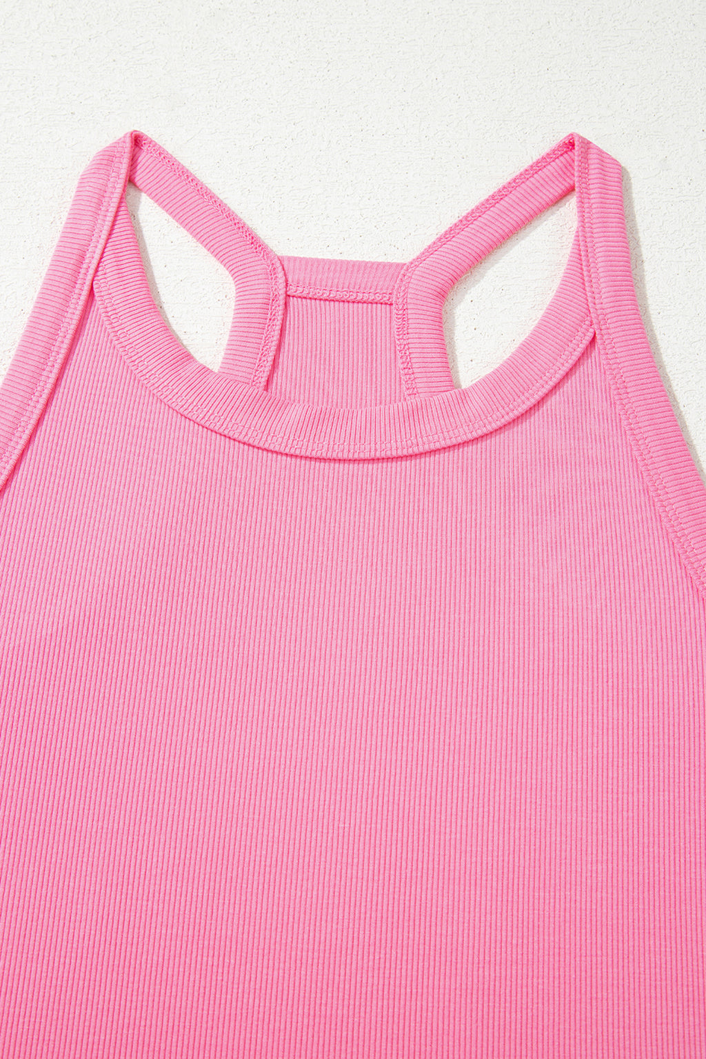 Ribbed Tank Top & Sweatpants Co-ord Set | Yellow Cream, Sky Blue, Pink, Green