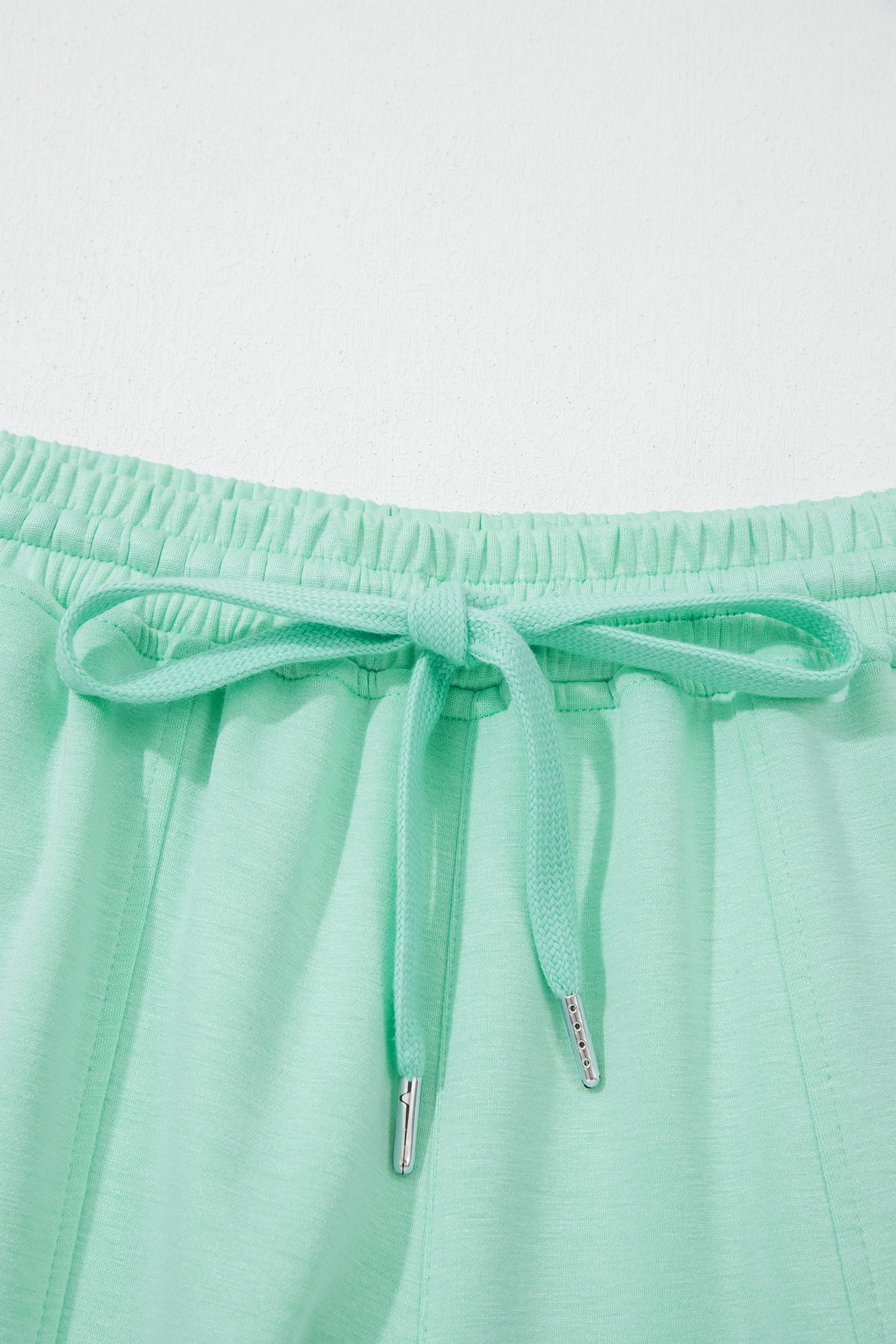 Moonlight Jade Sleeveless Top & Drawstring Wide Leg Trousers Set | Sizes 8-22