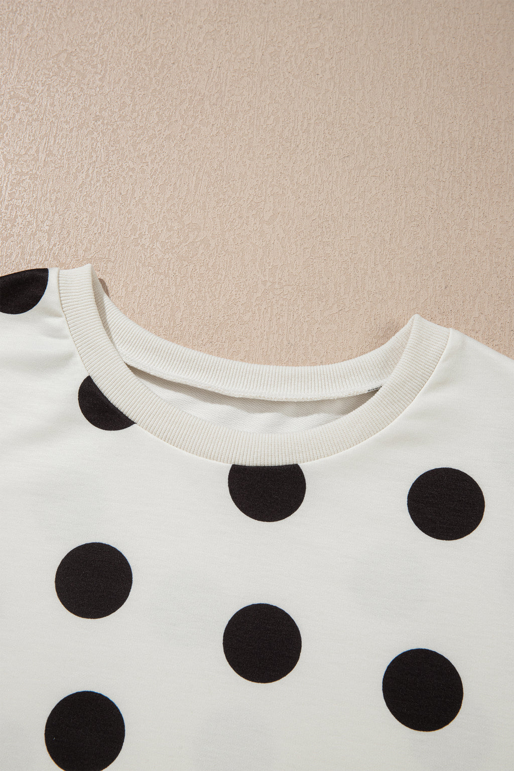 Polka Dot Print Tee & Shorts Co-ord Set | Pink, Black & Sky Blue
