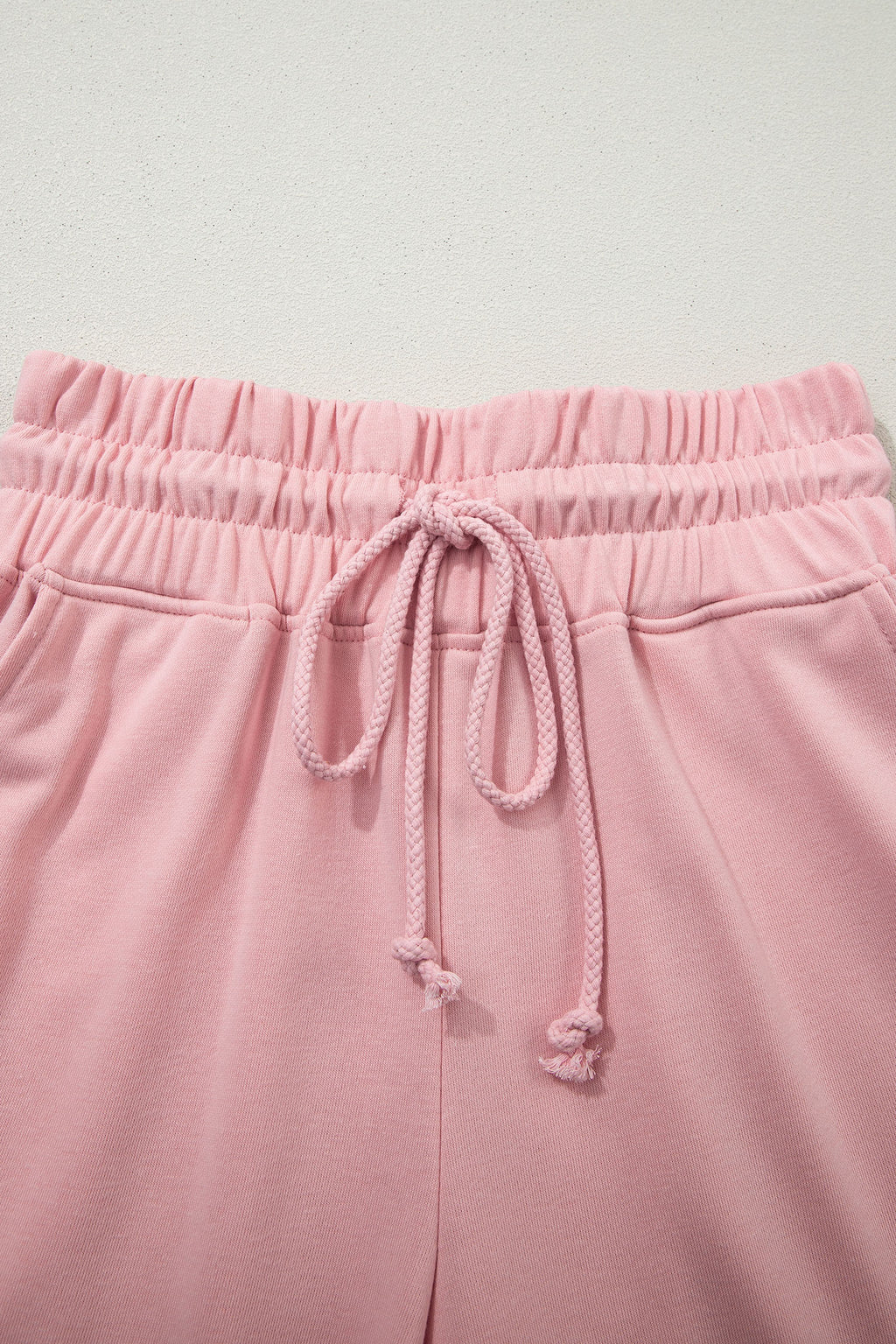 Solid Loose Tee & Drawstring Wide Leg Pants Co-ord Set | 4 Colours | UK 8–22