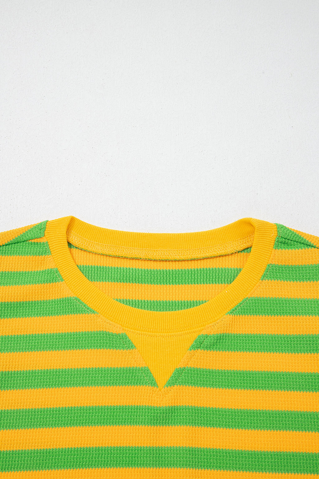 Women's Stripe Puff Sleeve Top & Shorts Matching Set S-2XL