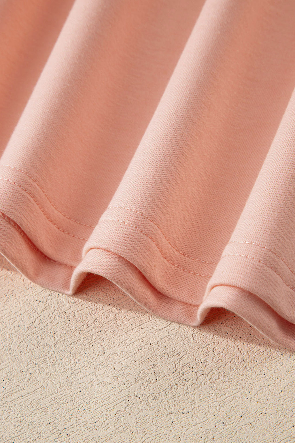V-Neck Tee & Drawstring Pant Set | Apricot Pink, Mint Green, Bonbon & Beau Blue