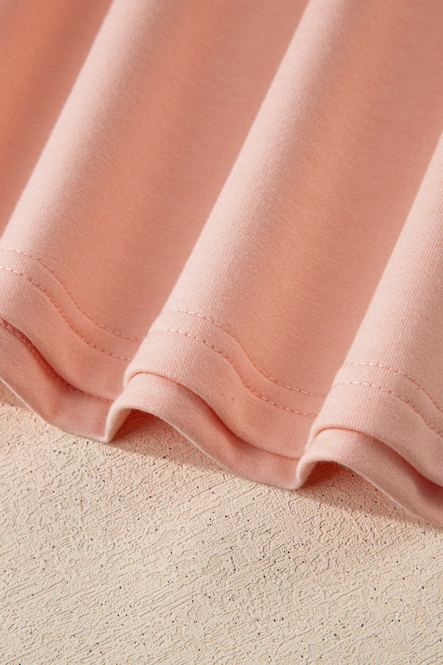 V-Neck Tee & Drawstring Pant Set | Apricot Pink, Mint Green, Bonbon & Beau Blue
