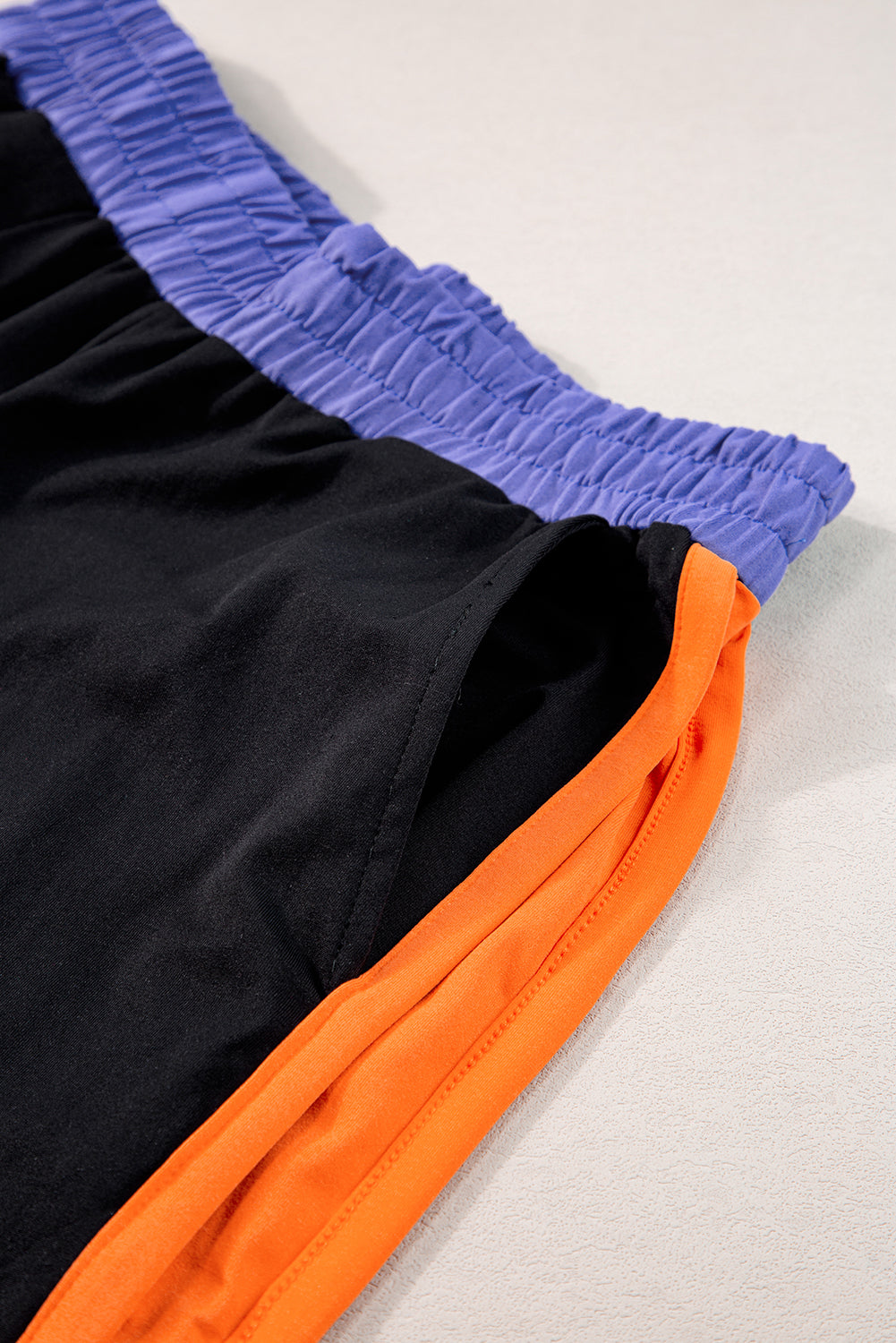 Colour Block Cap Sleeve Tee & Crop Wide Leg Trousers Set | 8 Colours