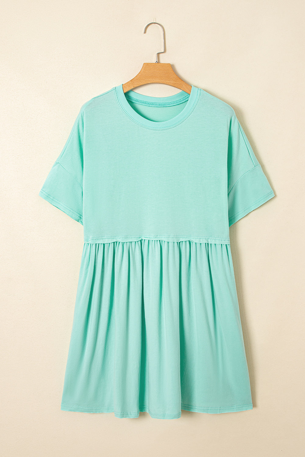 Women's Pink Jade Babydoll Mini Dress Raw Edge Pockets Sleeveless UK 8-26 at LivelyLooks