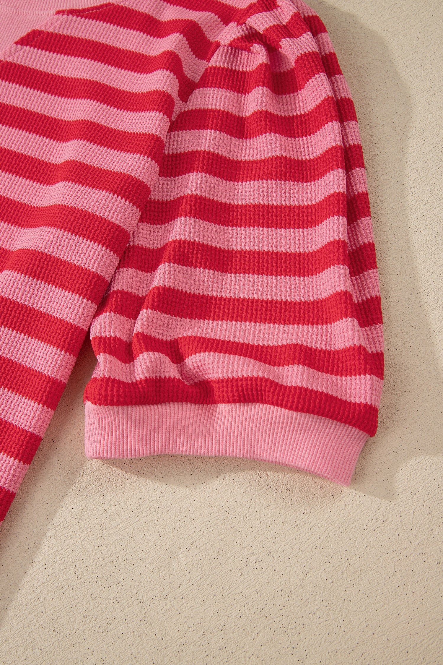 LivelyLooks Women's Stripe Puff Sleeve Top & Shorts Matching Set S-2XL women's fashion