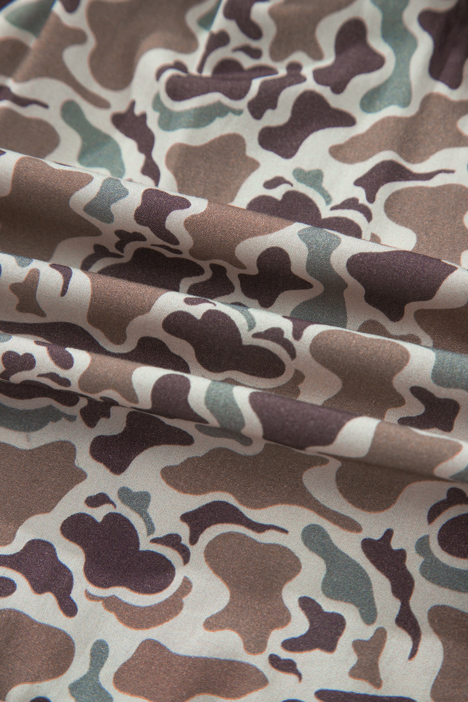 Khaki Camo Ruffle Boxer Shorts | Lace Trim | S-XL