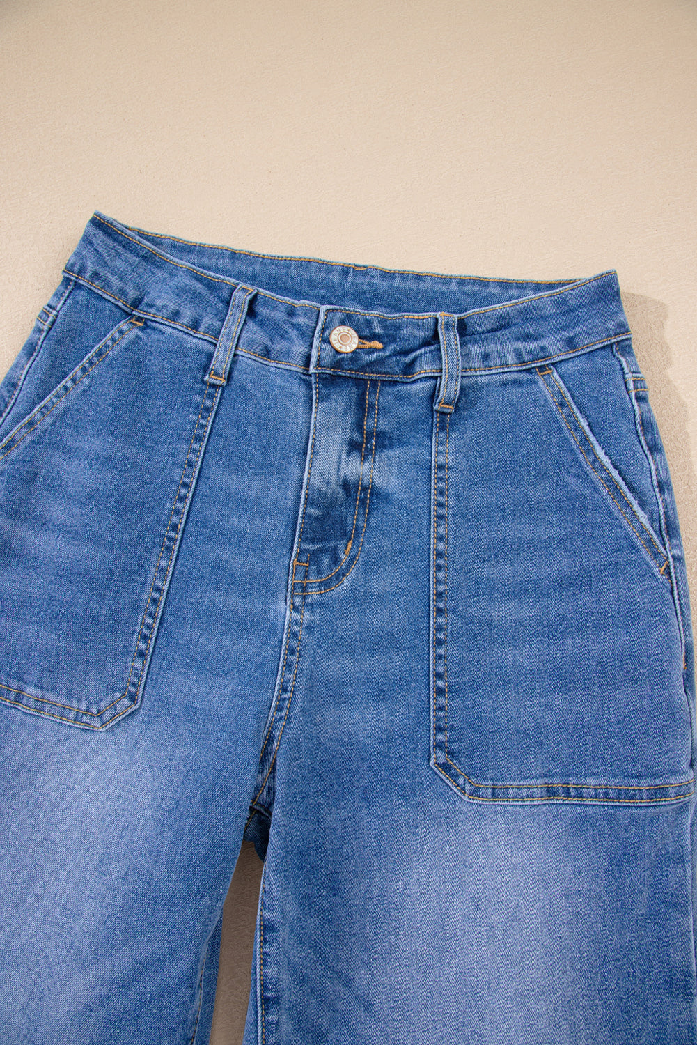 Women's Women's Cropped High Rise Wide Leg Jeans 3 Colours Sizes 4-16 at LivelyLooks