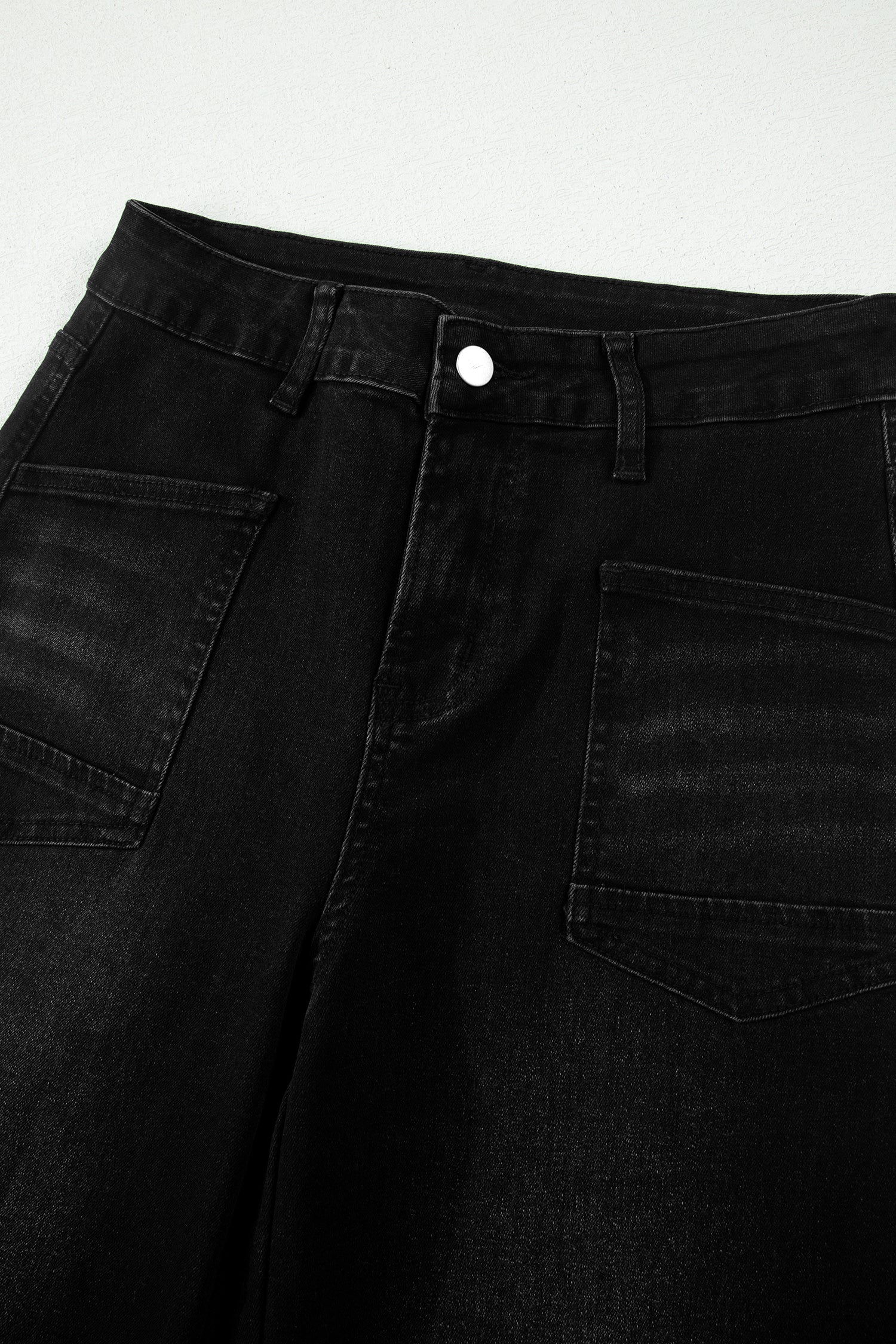 Shop Frayed Cropped Straight Leg Jeans UK 8-20 at LivelyLooks