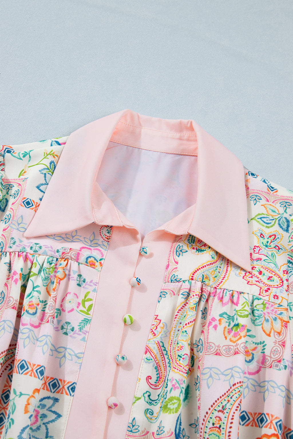 Shop Pink Boho Floral Print Belted Mini Dress | UK Sizes 8-20 at LivelyLooks