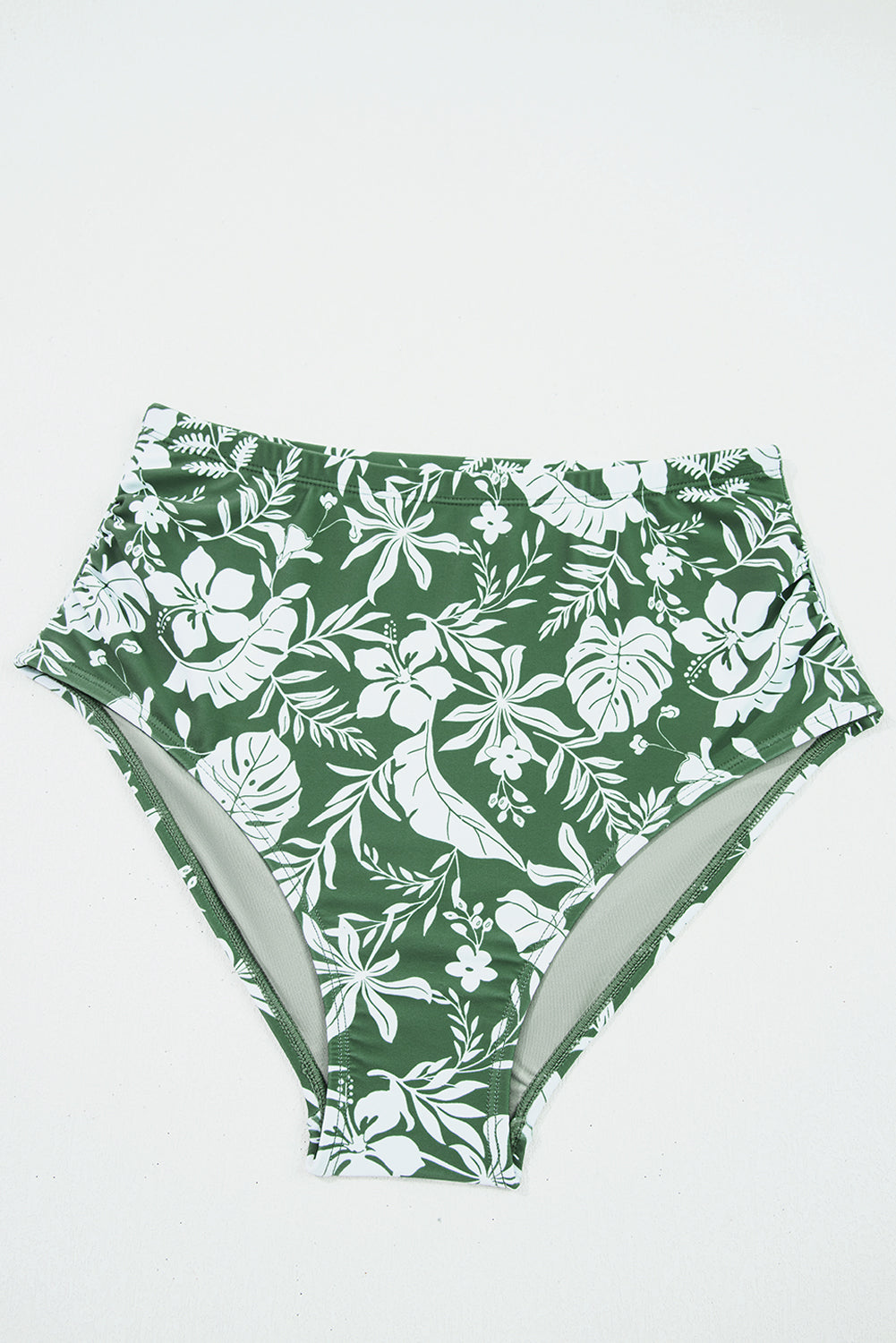 Four Leaf Clover V Neck Tankini & Contrast Print Swim Shorts Set | UK 8–26