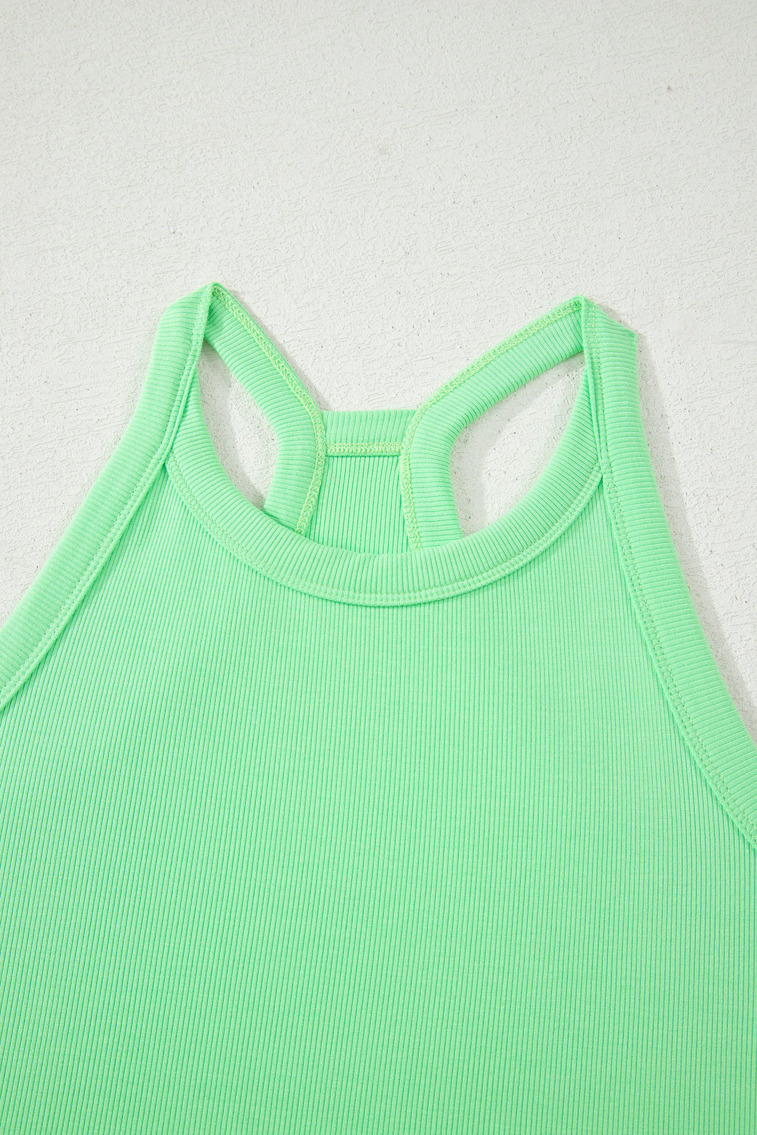 LivelyLooks Women's Slim Cropped Tank Top & Mini Skort Co-ord Set Summer Outfit Green women's fashion